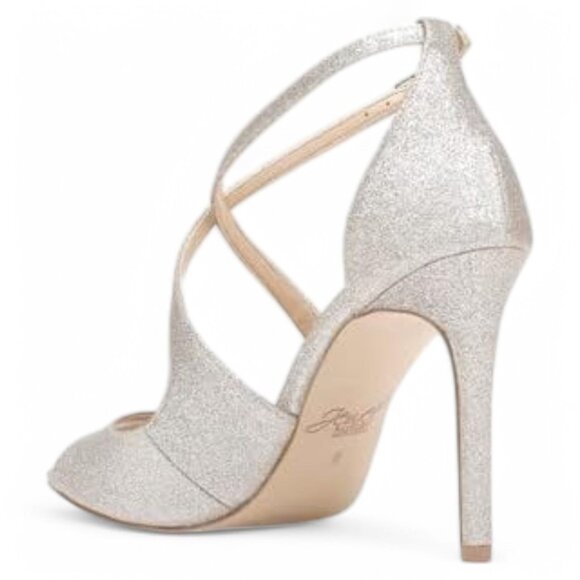 Jewel Badgley Mischka Jonna Evening Sandals - Picture 3 of 5